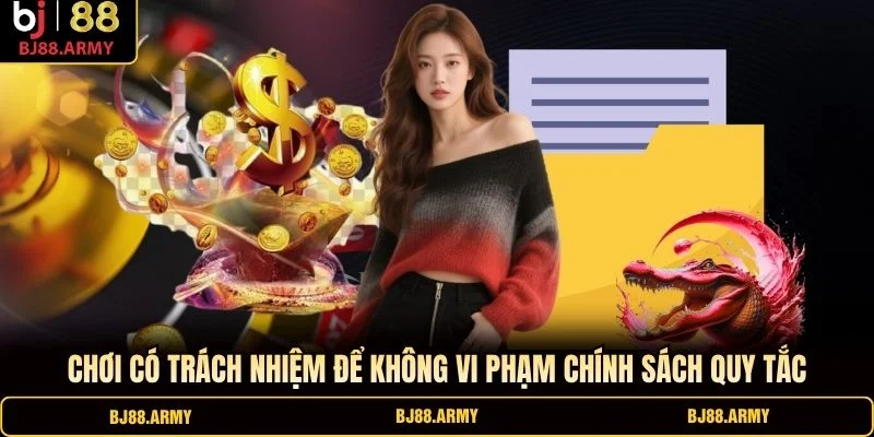Chơi có trách nhiệm để không vi phạm chính sách quy tắc Chơi có trách nhiệm để không vi phạm chính sách quy tắc