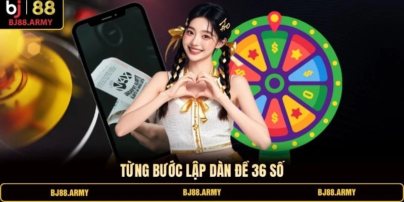 Từng bước lập dàn đề 36 số